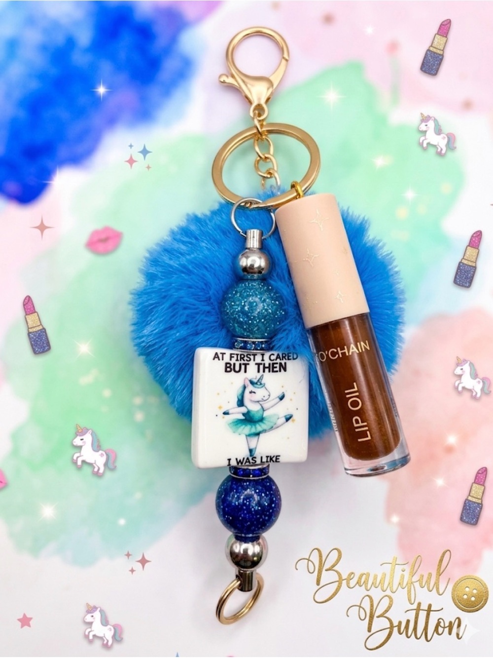 custom junk keychain